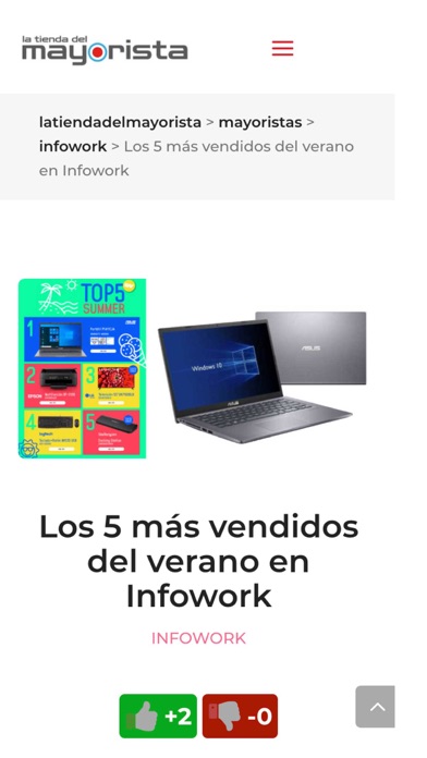 latiendadelmayorista.com Screenshot