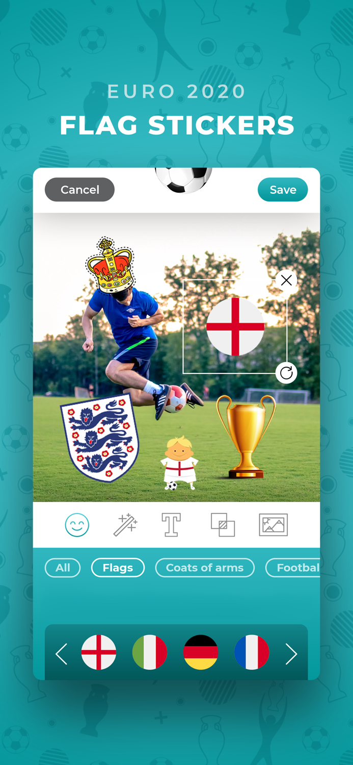 Euro 2020 - Soccer Stickers