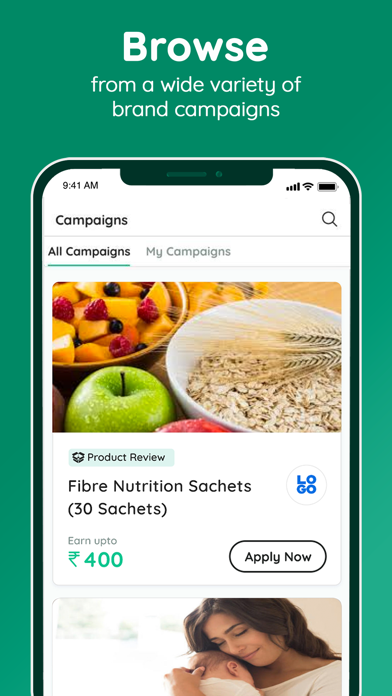 Momspresso MyMoney Screenshot