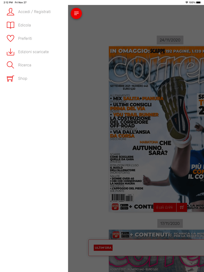 Correre Edicola Digitale