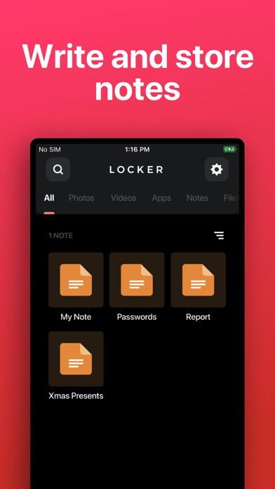 Locker: Photo Vault Screenshot