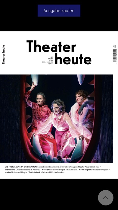Theater heute Screenshot