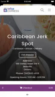 caribbean jerk spot iphone screenshot 2