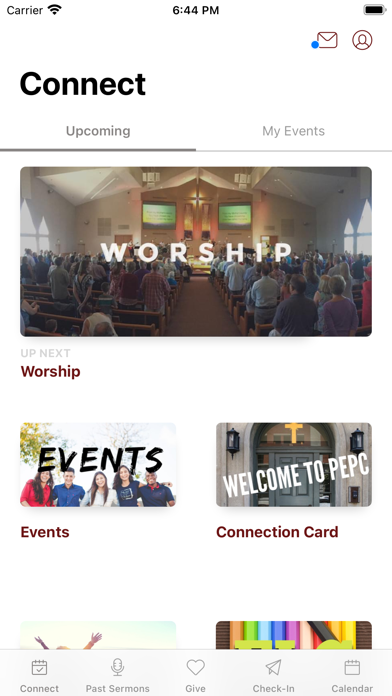 Parker Evangelical Church Screenshot