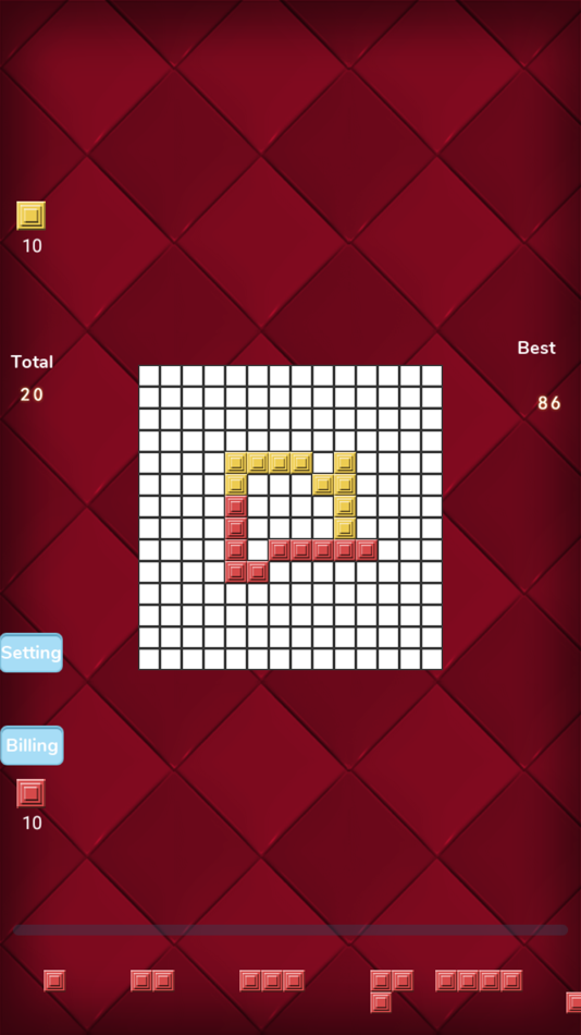 #2. Grid Fighter Blokus Board Game (iOS) Podle: 云飞 李