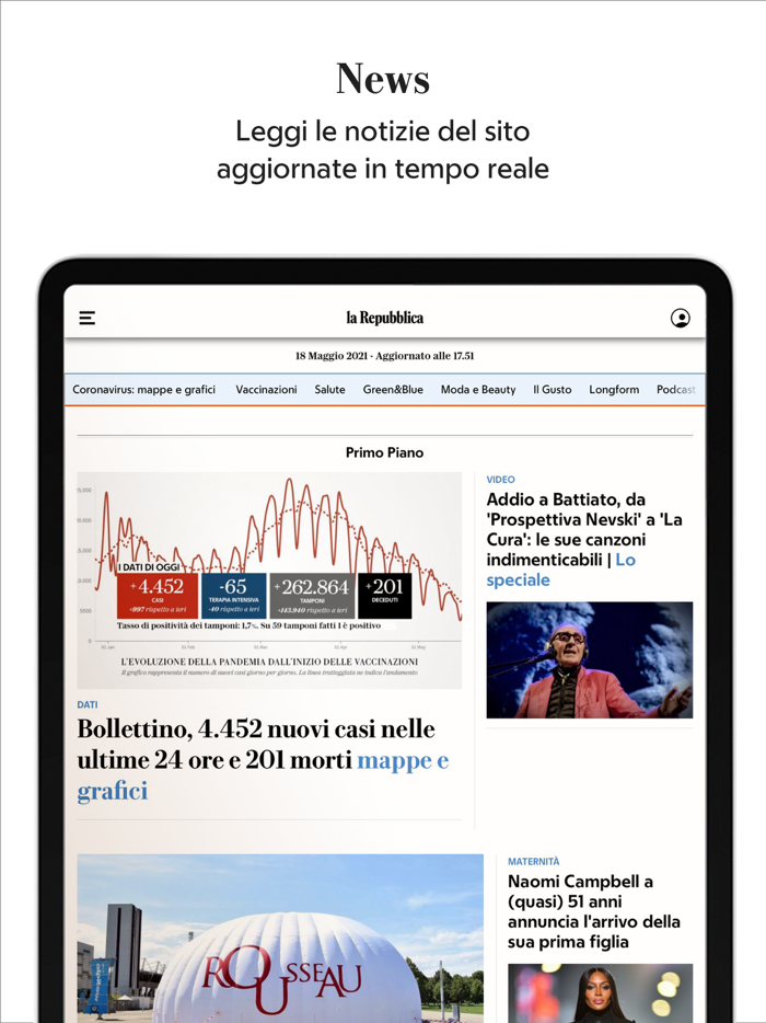 la Repubblica - news online