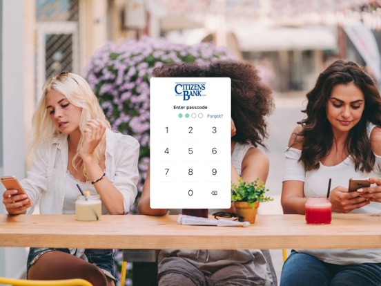 Citizens Bank - MS iPad screenshot 2 - Finance app