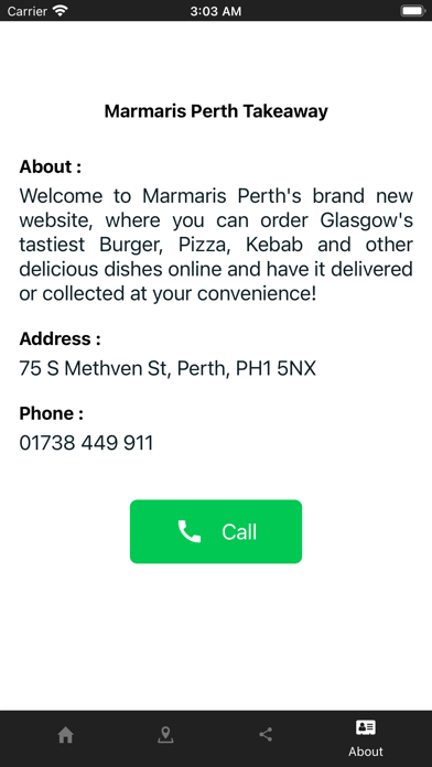 Marmaris Perth Takeaway Screenshot