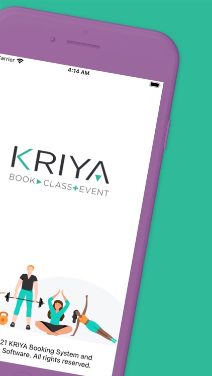 KRIYA Booking App