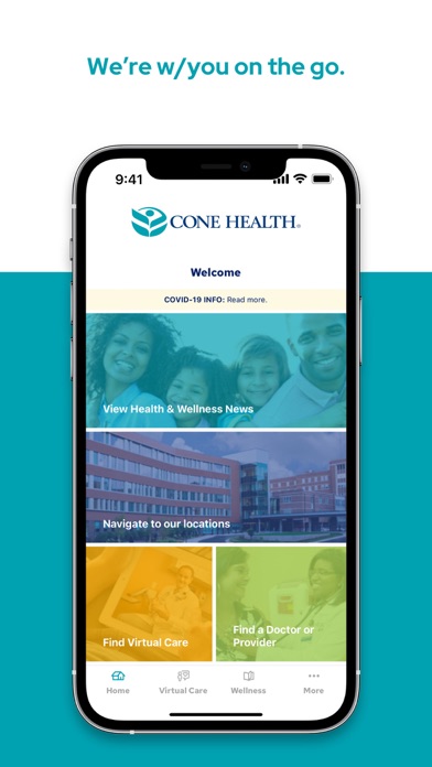 myConeHealth Screenshot