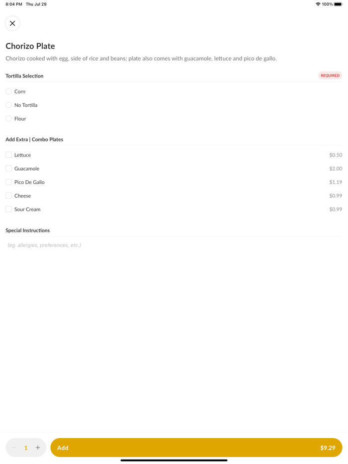 Habaneros Mexican To-Go