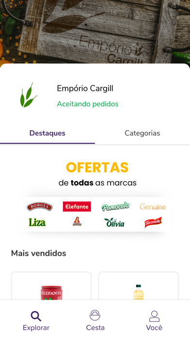 Empório Cargill Screenshot