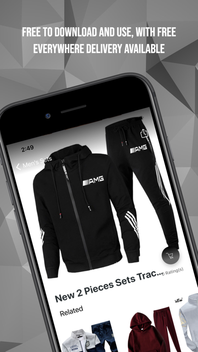 Men Clothes Cheap Store Screenshot