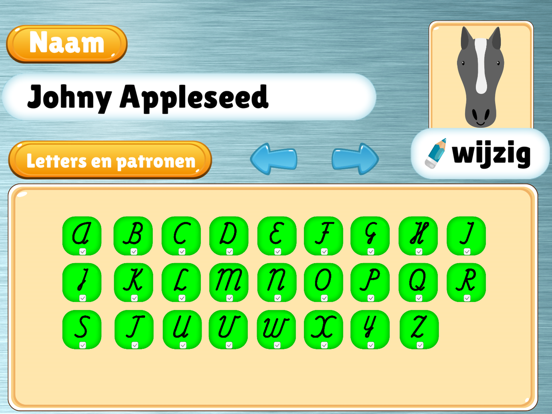 Letters leren schrijven iPad app afbeelding 7