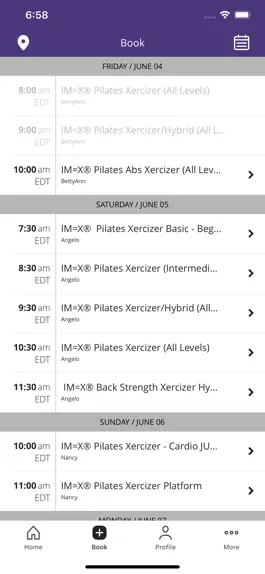Game screenshot IMX Pilates apk