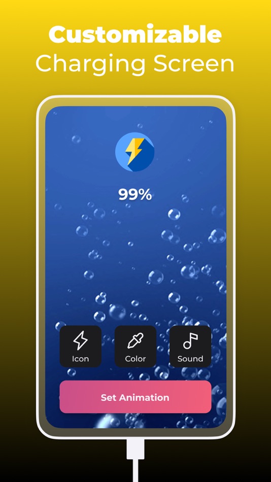 #1. Battery Charger Animation Show (iOS) Bởi: Kupertino Labs