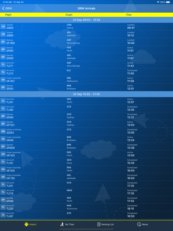 Screenshot #5 pour Darwin Airport (DRW) + Radar