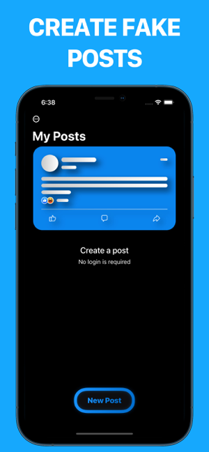 ‎Fake Posts Creator Capture d'écran