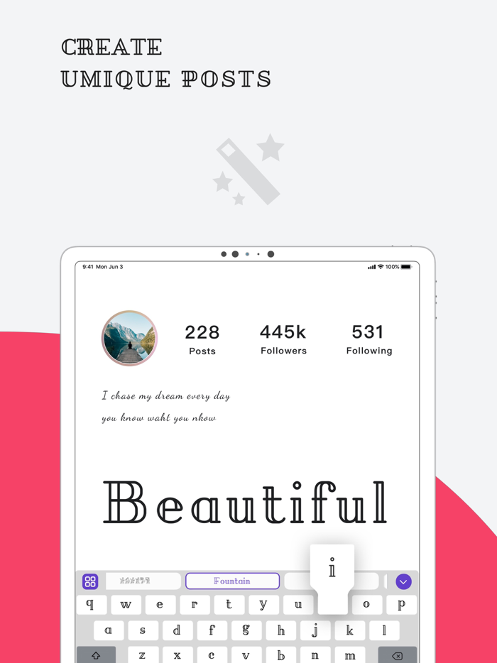 Buzzer Fonts Cursive Keyboard