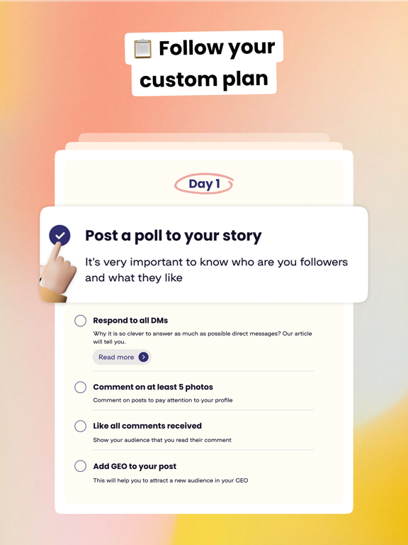 Screenshot #6 pour InPlan: Get Followers & Likes