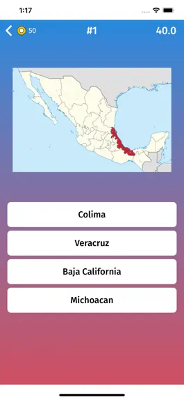 Game screenshot Mexico: States Map Quiz Game hack
