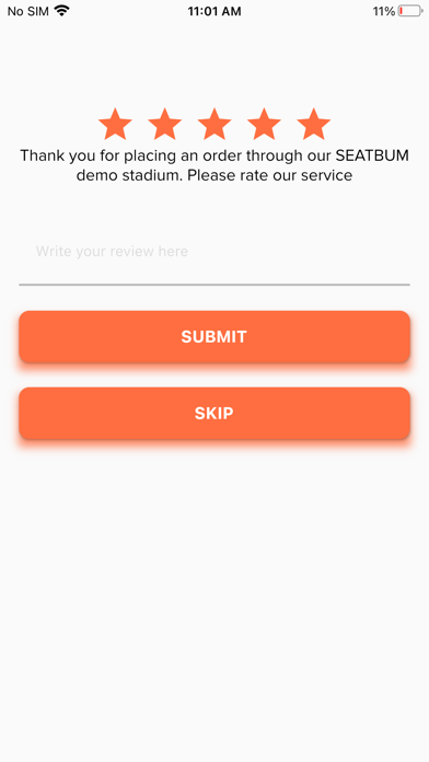 SEATBUM FAN APP Screenshot