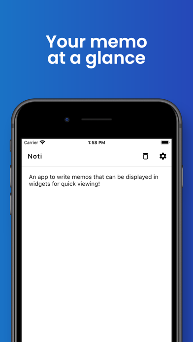 Text Widget - Noti screenshot 2