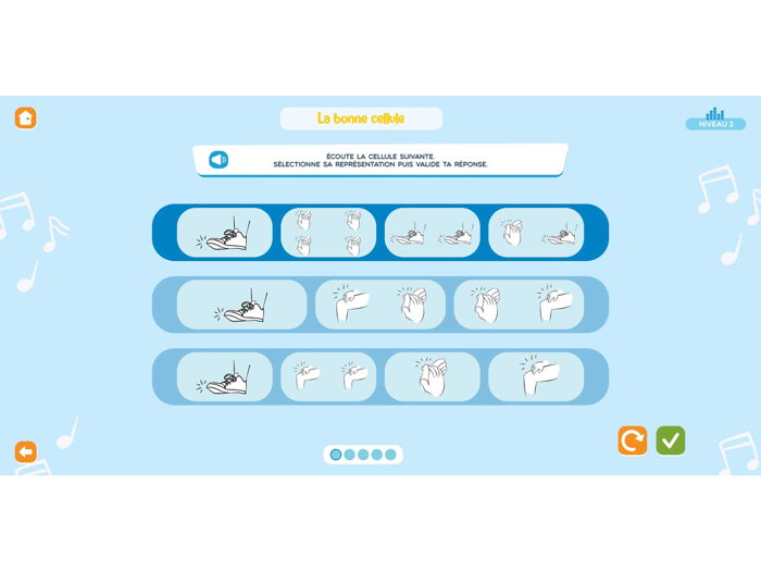 Cellules rythmiques - cycle 1