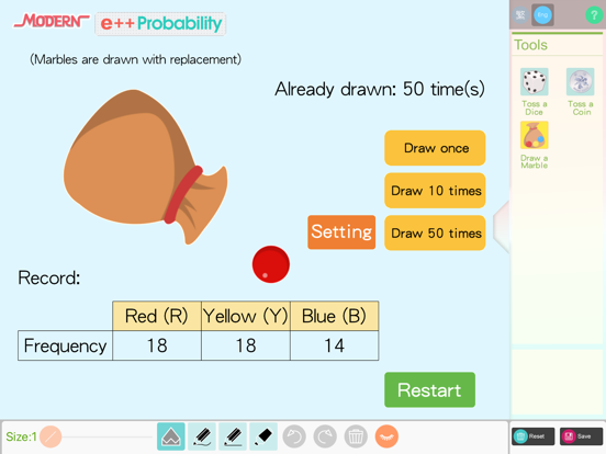 e++ Probability app screenshot 3