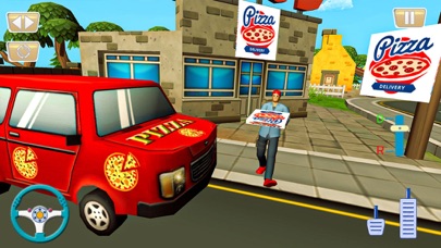 Police Pizza Taxi Car Driving Screenshot