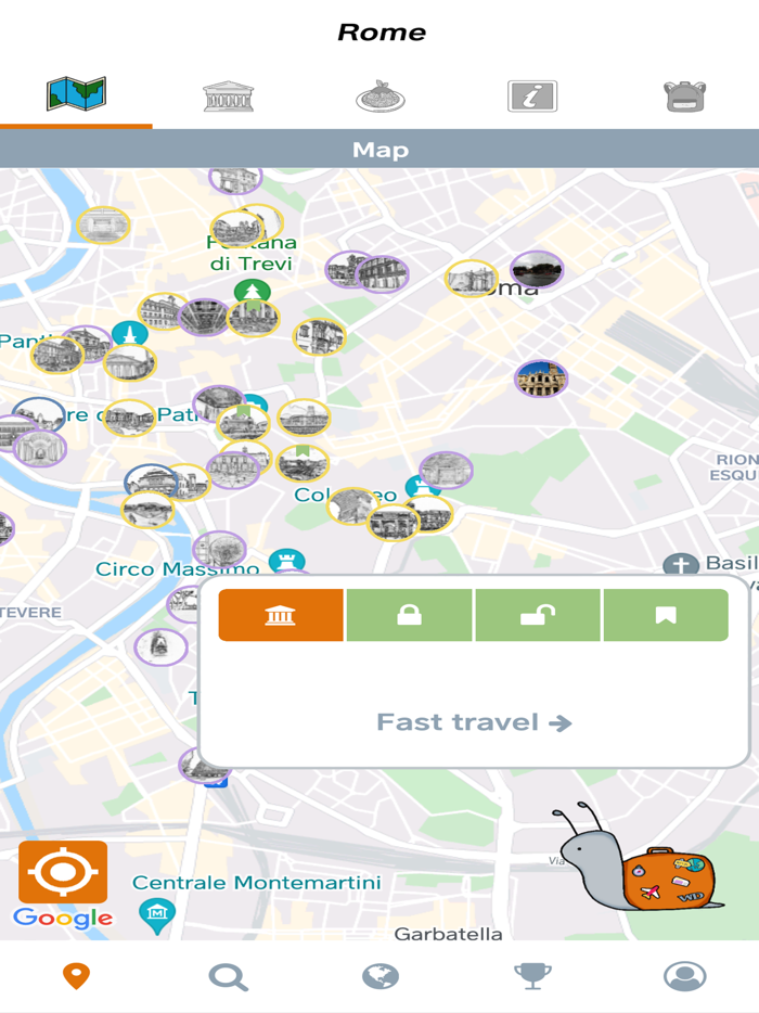 Worldust - interactive travel