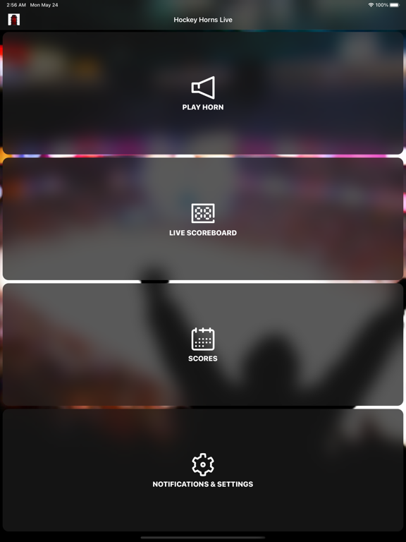 Hockey Horns Live iPad screenshot 6 - Sports app