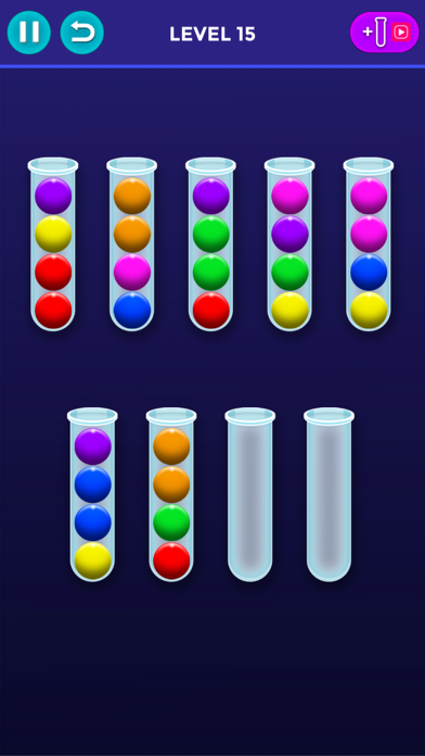 Screenshot #2 pour Ball Sort : Color Puzzle Game