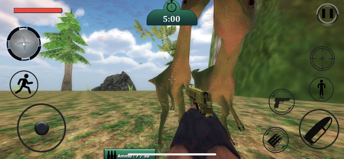 Dinosaur Hunting 3D Forest Age