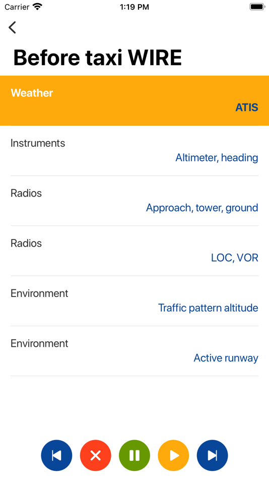 #7. Pilot Checklists (iOS) 由: ANTURICS