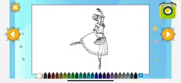 Game screenshot Princess Coloring Book Fun App apk