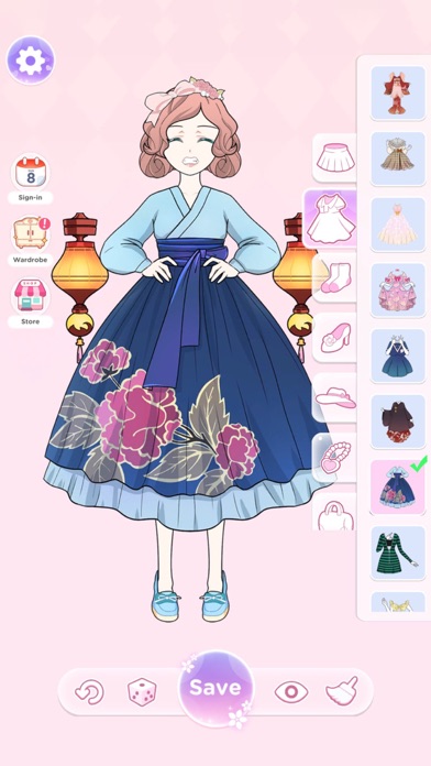 Screenshot #1 pour Princess Doll - Dress Up Game
