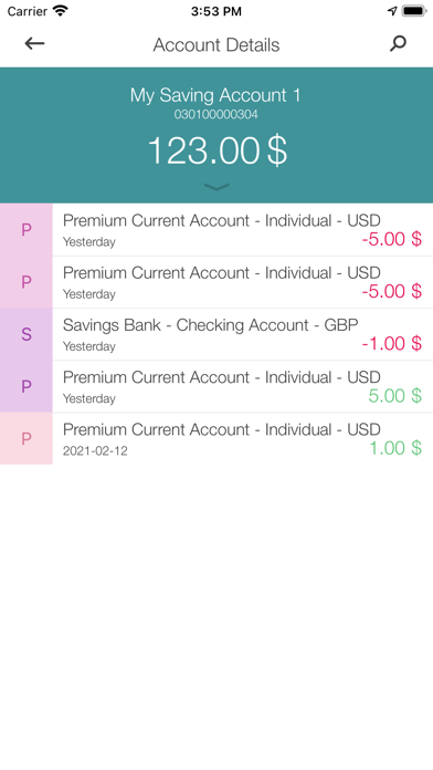 TBI Banking Screenshot