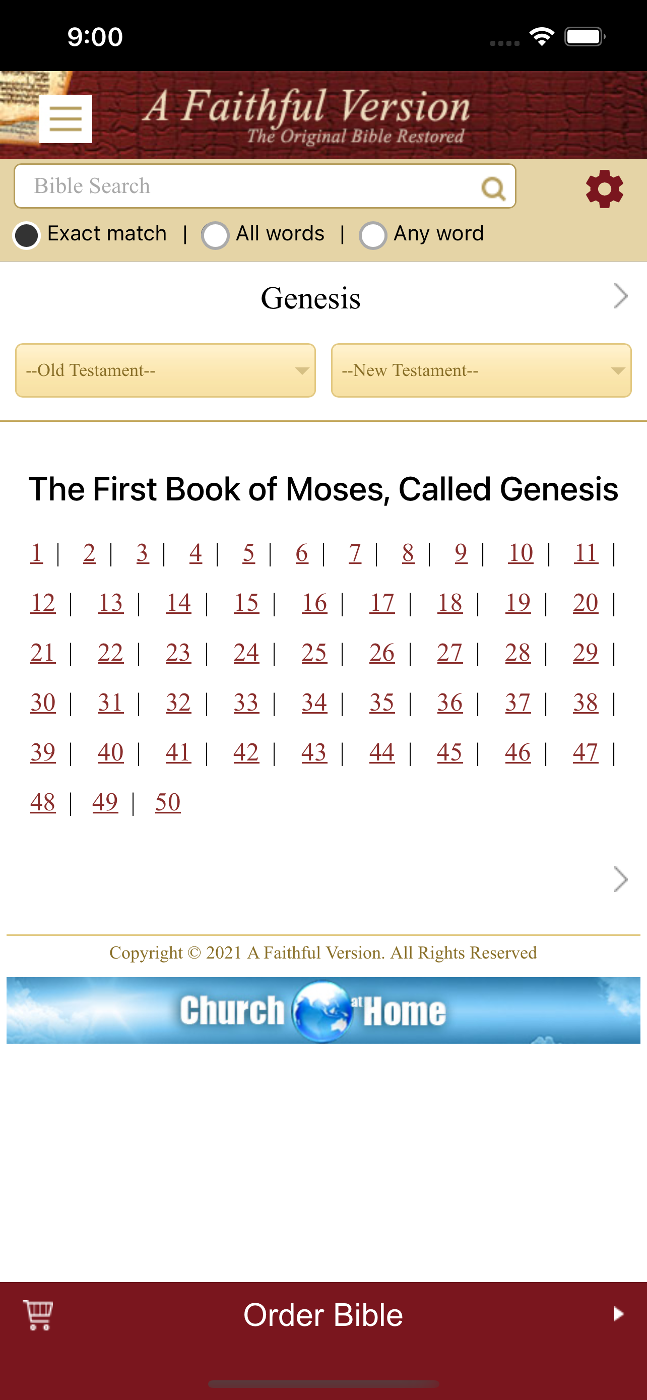 A Faithful Version Bible