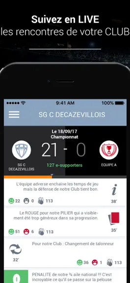 Game screenshot Sporting Club Decazevillois mod apk