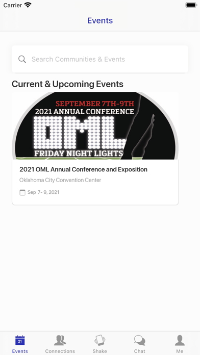 2021 OML Annual Conference screenshot 2