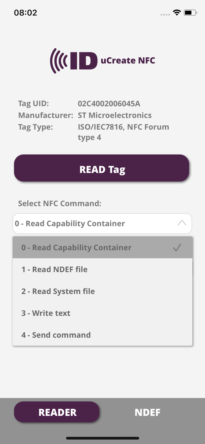 uCreate NFC screenshot 4