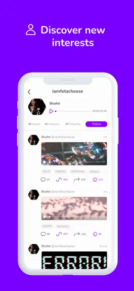 Game screenshot Soundn - Audio social network apk