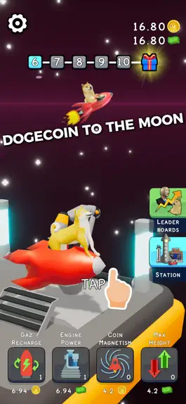 Game screenshot Dogecoin To Moon apk