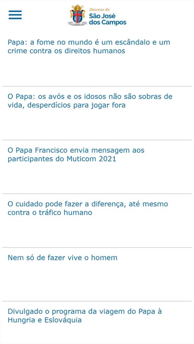 Diocese de São José dos Campos Screenshot