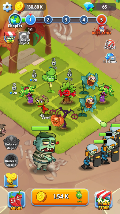 Plant Defense - Zombie Warのおすすめ画像2