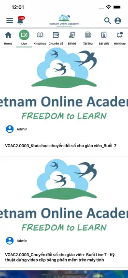 Game screenshot VOA - Vietnam Online Academy apk