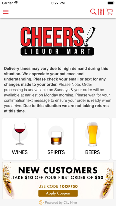 Cheers Liquor Mart CO screenshot 2