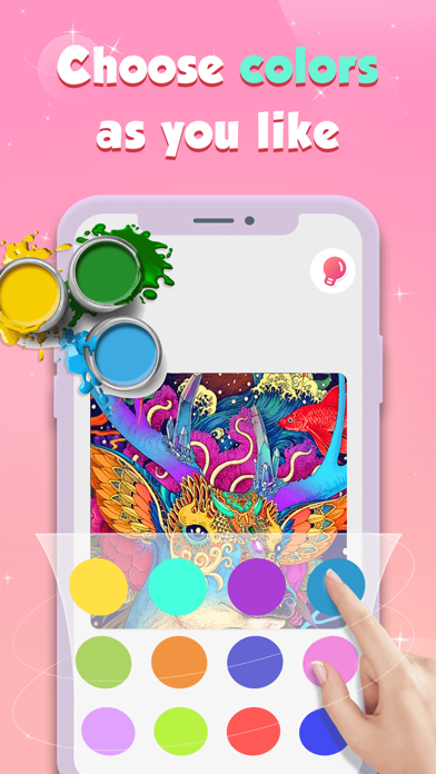 Painting Book -Color by Number Screenshot