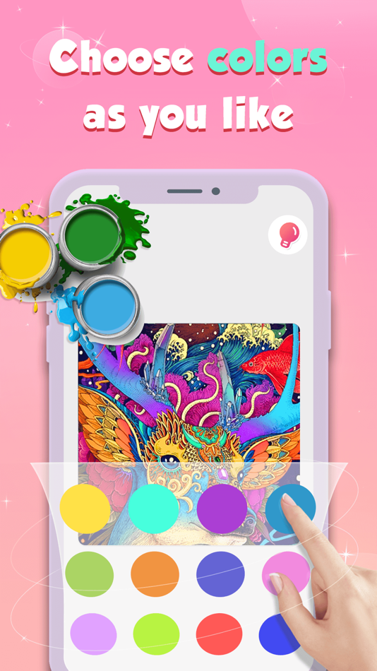 #2. Painting Book -Color by Number (iOS) 由: Charles Stem